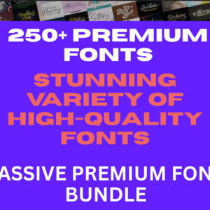 Massive Premium Fonts Bundle