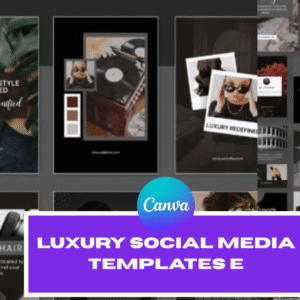 Luxury Social Media Templates Bundle