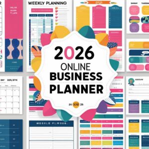 2026 Online Business Planner