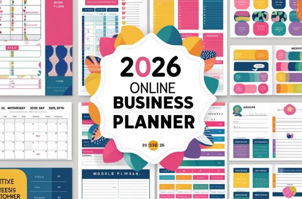 2026 Online Business Planner