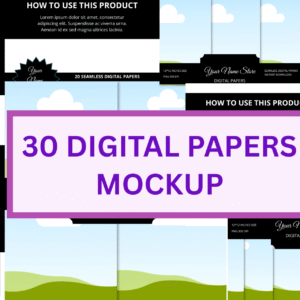 30 Etsy Product Listing Mockups