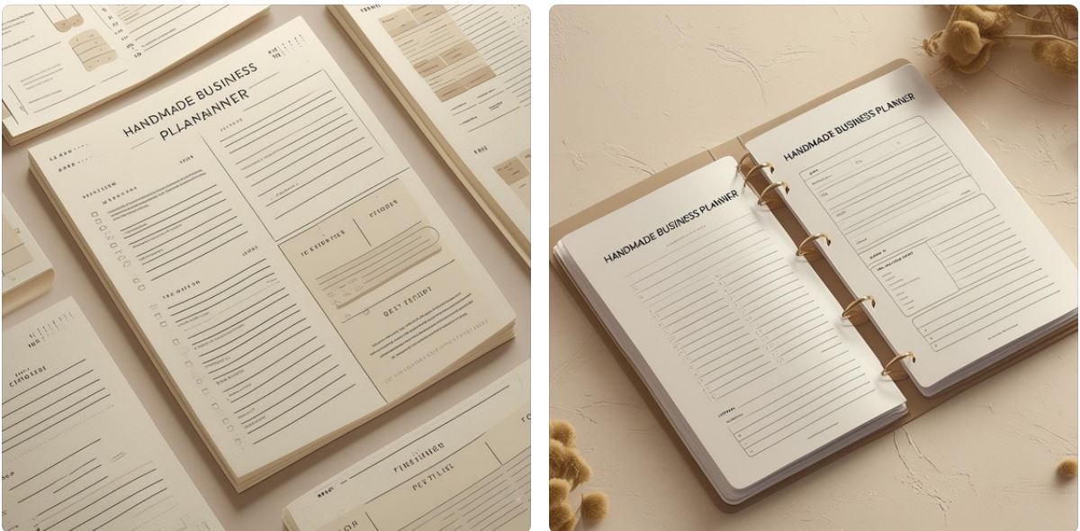 Handmade Business Planner