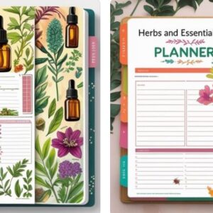 Herbs and Essential Oils Planner