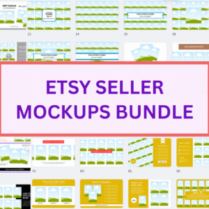 Etsy Seller Mockups Bundle
