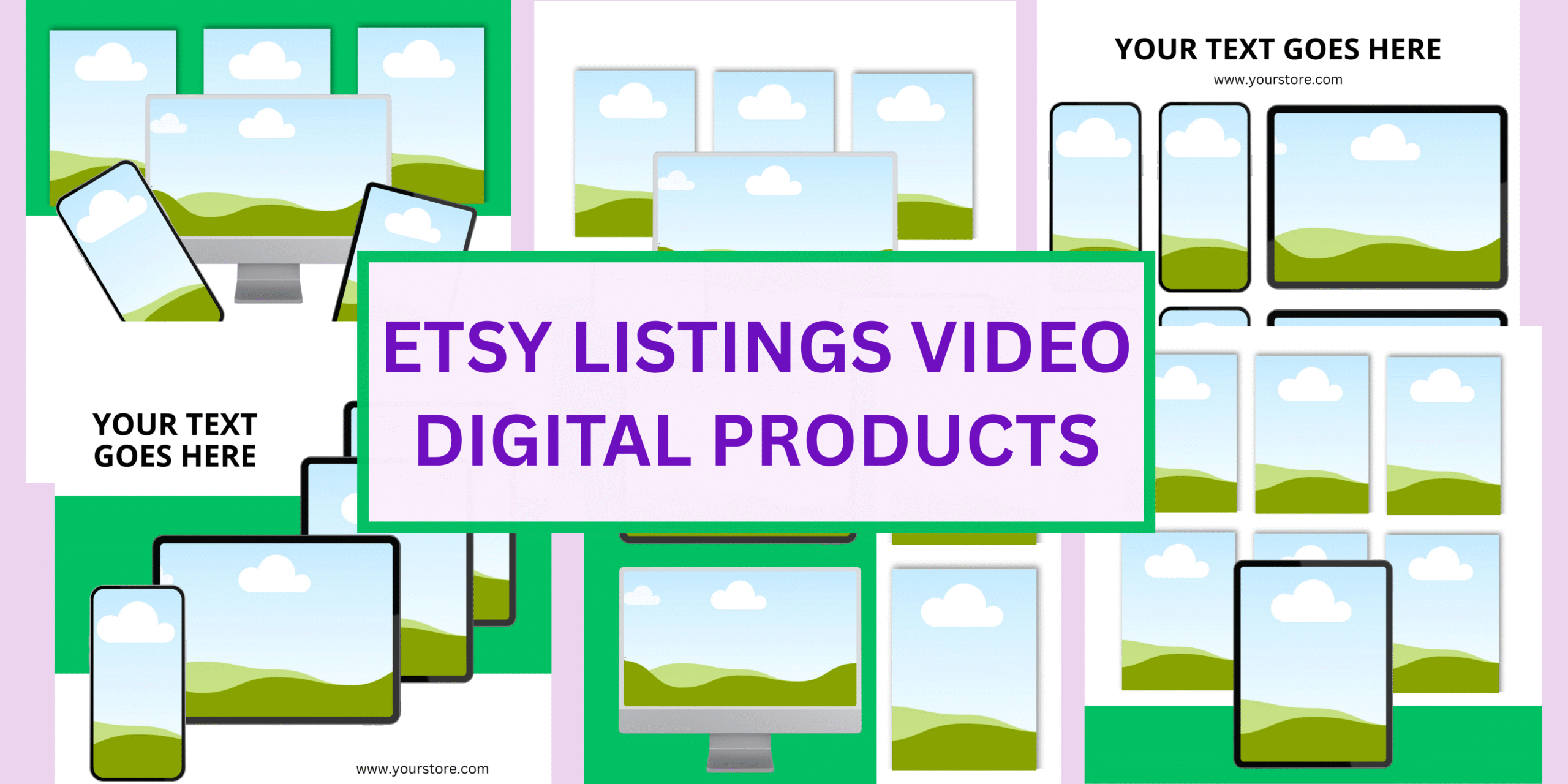 Etsy Listings Video for Digital Products