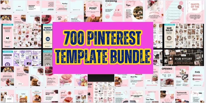 Pinterest Template Bundle